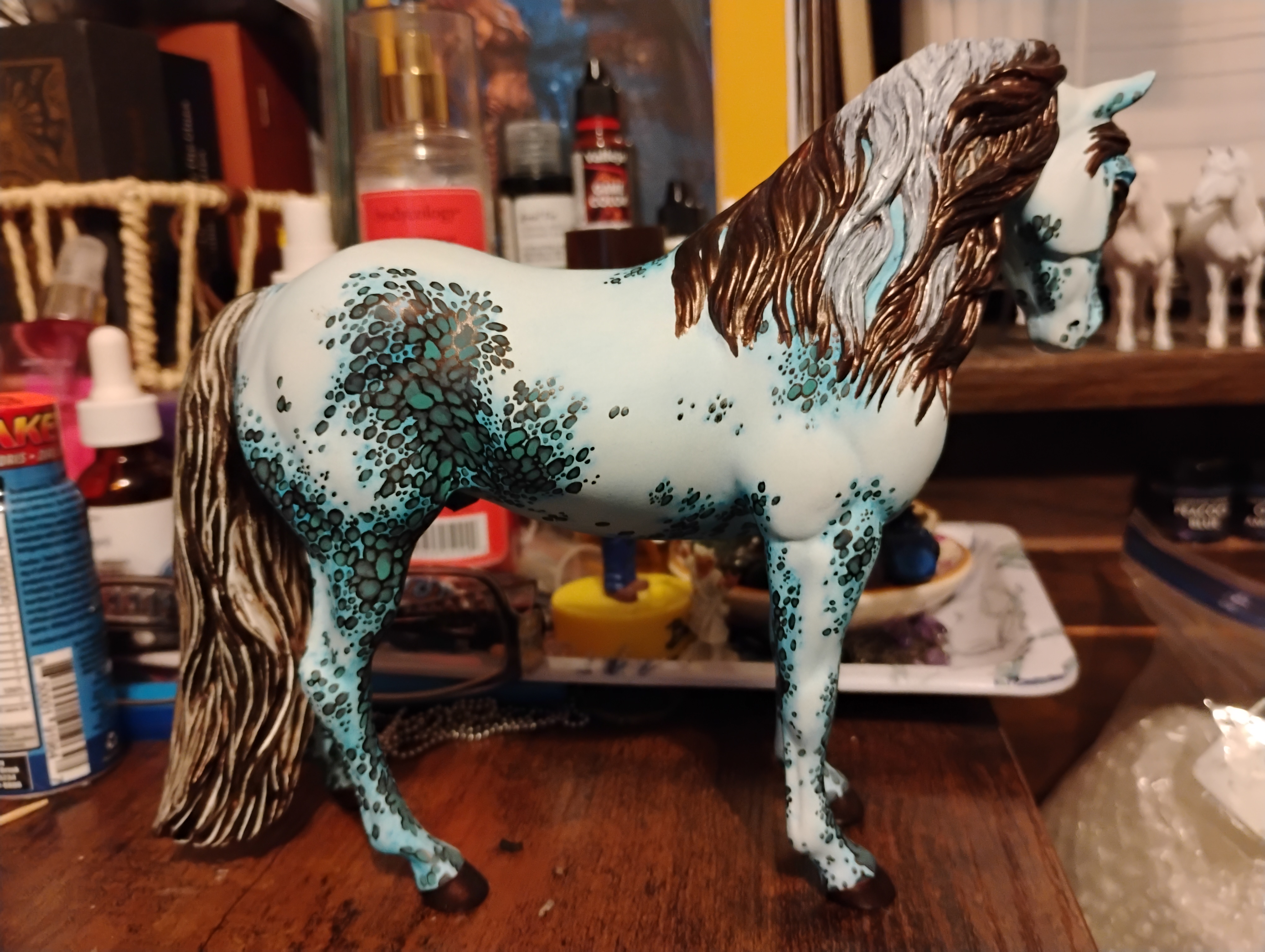 Beautifully Corrupted custom model horse work in progress